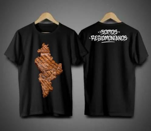 Playeras Carne Asada "Somos regiomontanos"