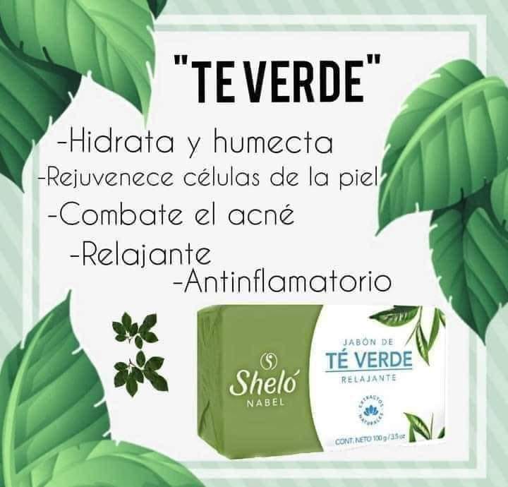 JABON de Té Verde - SHELO NABEL