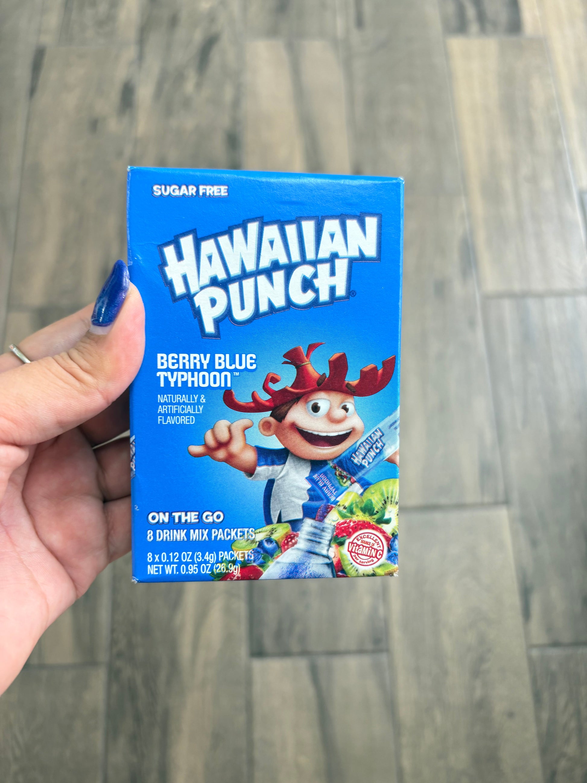 Hawaiian Punch Sugar free en polvo para preparar bebida
