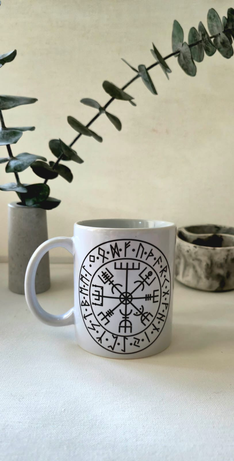 Taza Runas vikingas 11 onzas