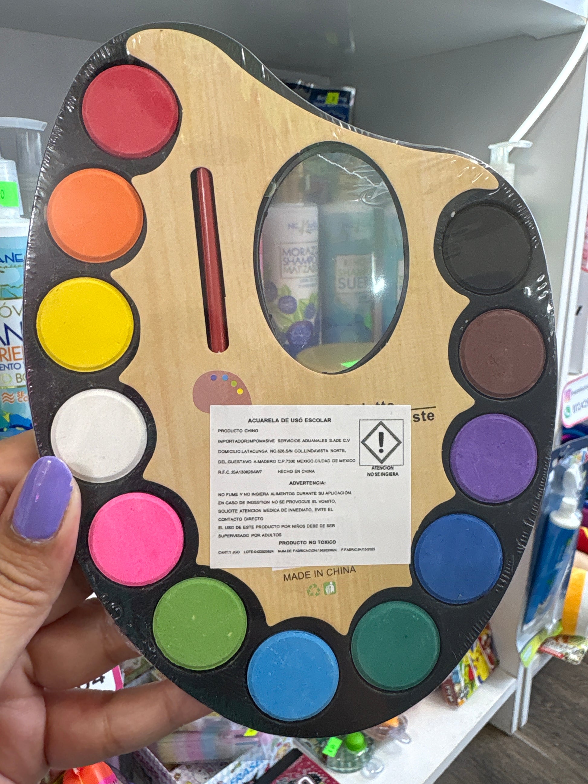 Kit de acuarelas