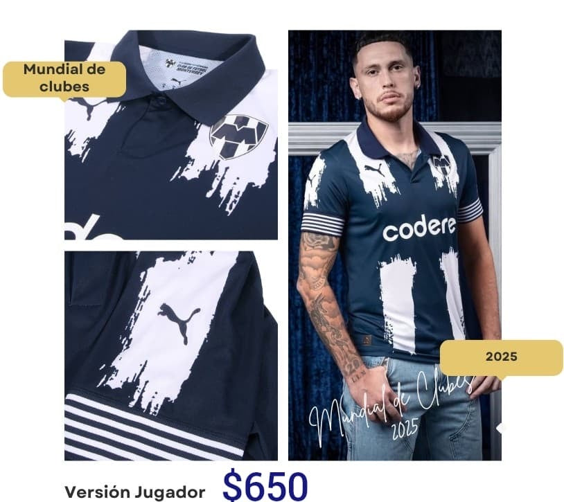 Jersey Rayados Mundial de Clubes – SHOP CUBE - Main Image