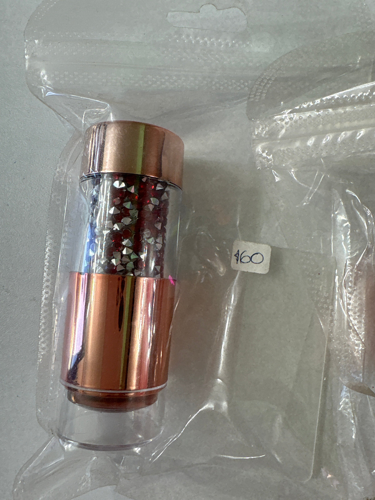 20955 Estampadora de uñas de silicona, estampadora de uñas de silicona Estampadora de uñas de doble cabeza con placas de estampación Herramienta de manicura