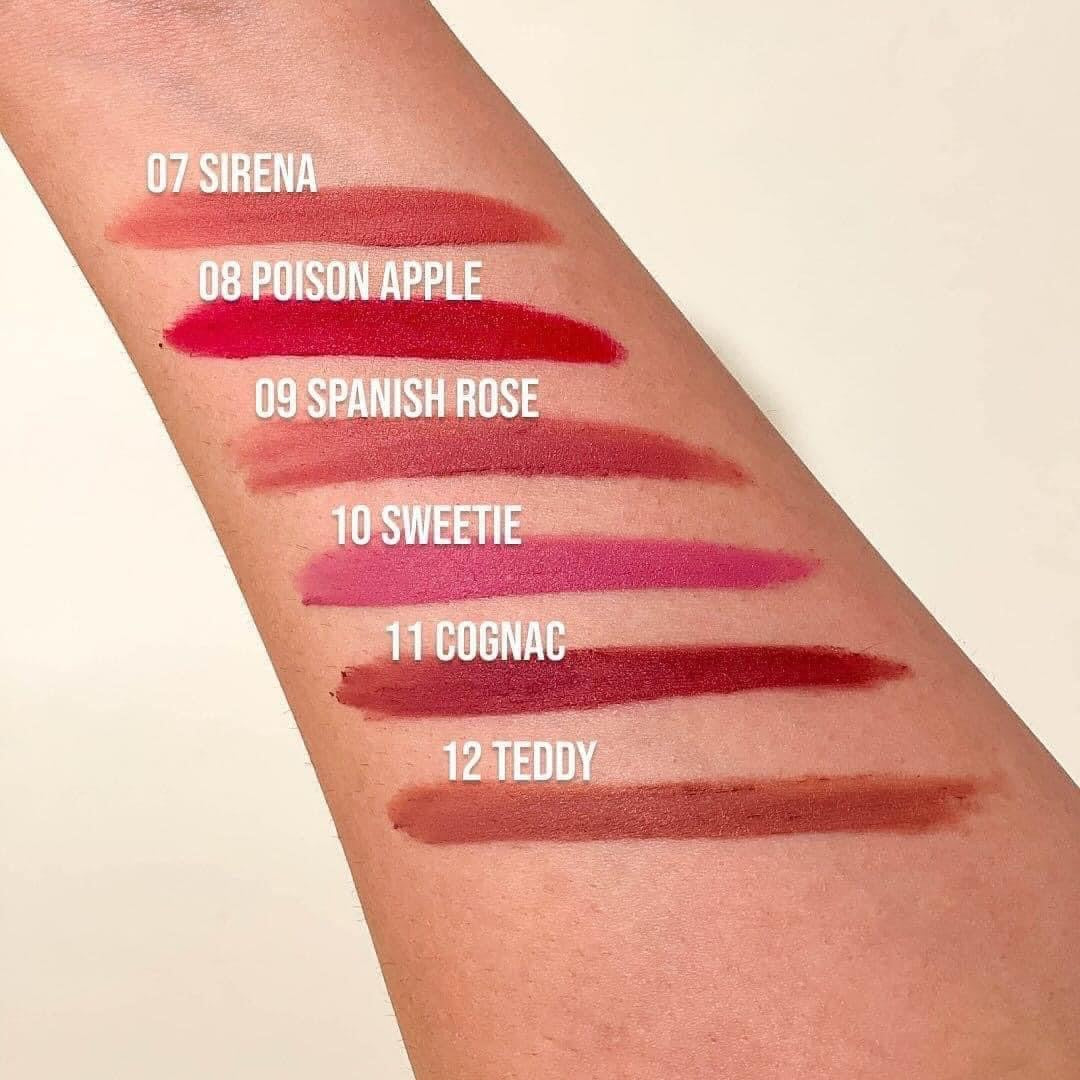 Labial Liquido Mousse Matte Italia Deluxe
