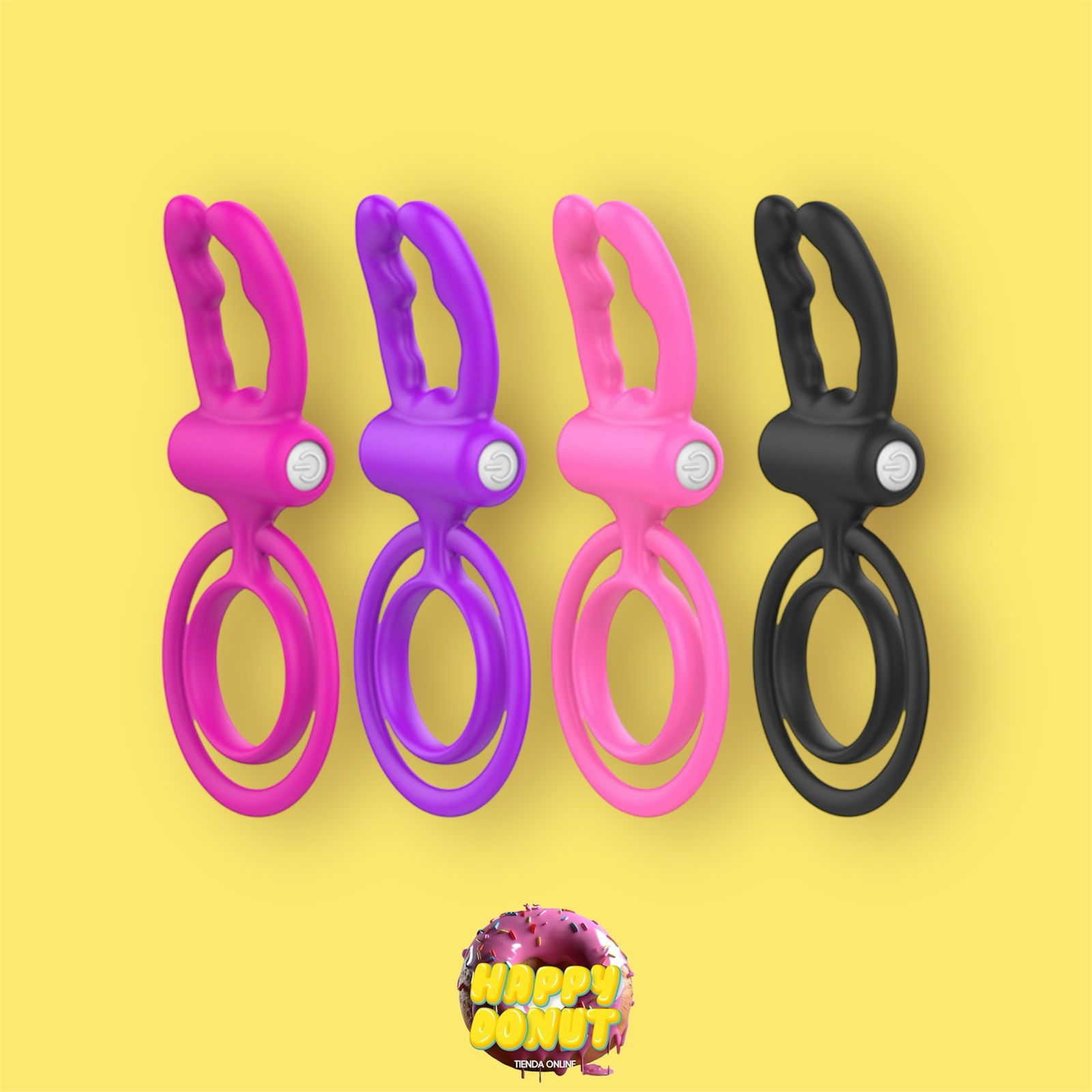 Anillo vibrador para caballero