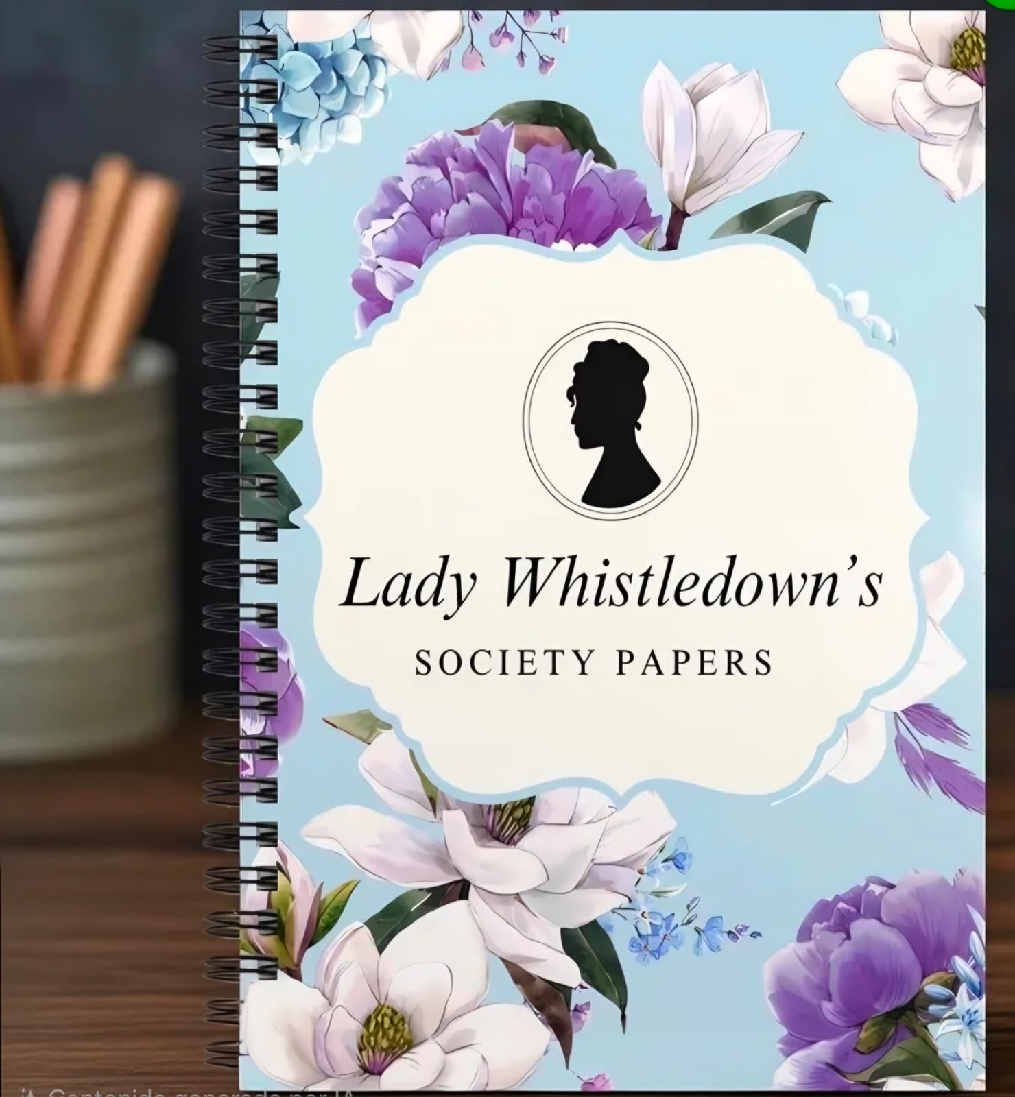 AVA-0049 Libreta Lady Whistledown