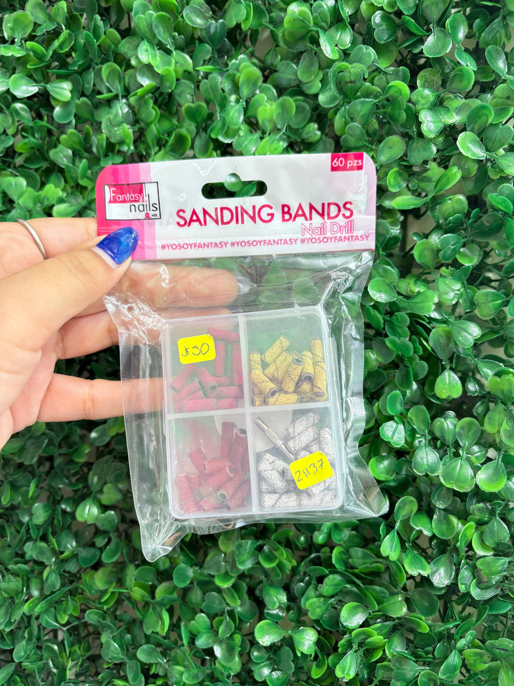 21137 Limas para dril Fantasy Nails Sandino Bands