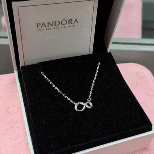 CI02 Collar Infinito estilo Pandora S925 Incluye caja.