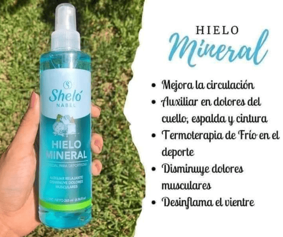 HIELO MINERAL / ESPECIAL PARA DEPORTISTAS - Yolis Sheló Nabel