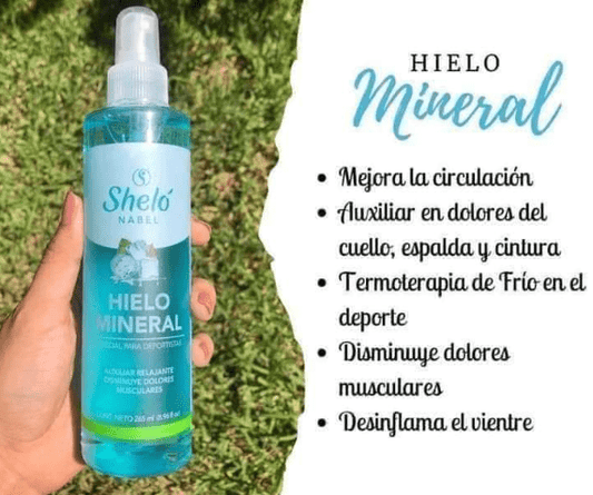 HIELO MINERAL / ESPECIAL PARA DEPORTISTAS - Yolis Sheló Nabel