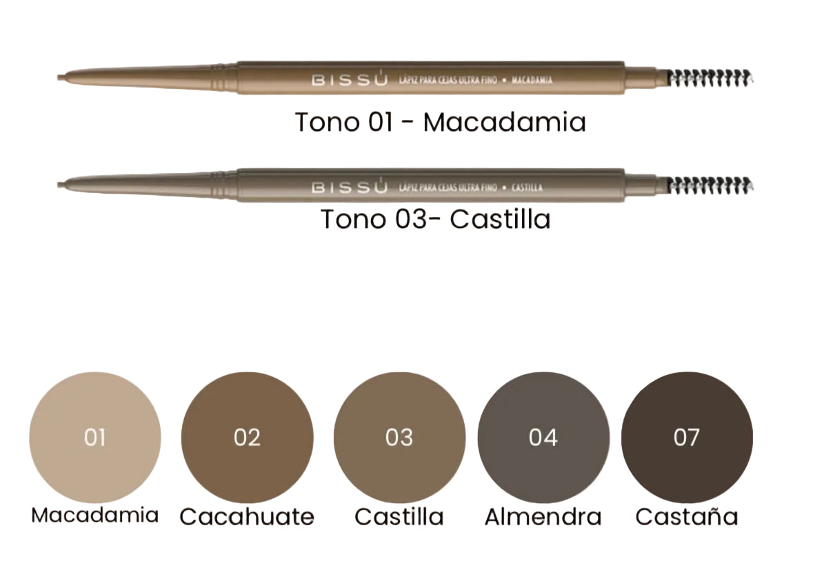 LAPIZ PARA CEJA ULTRAFINO BISSU