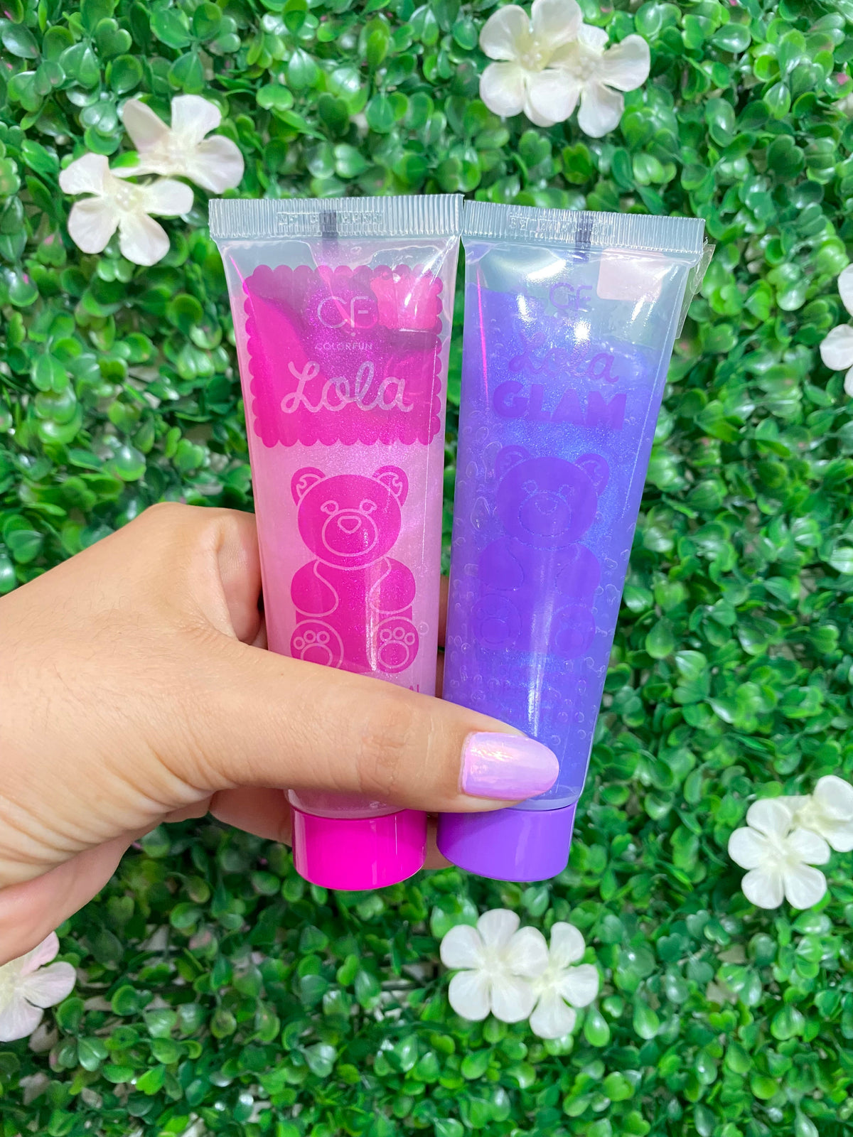 Crema humectante con glitter