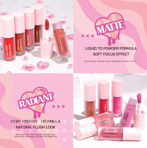 LOVE STEADY LIQUID BLUSH - MOIRA