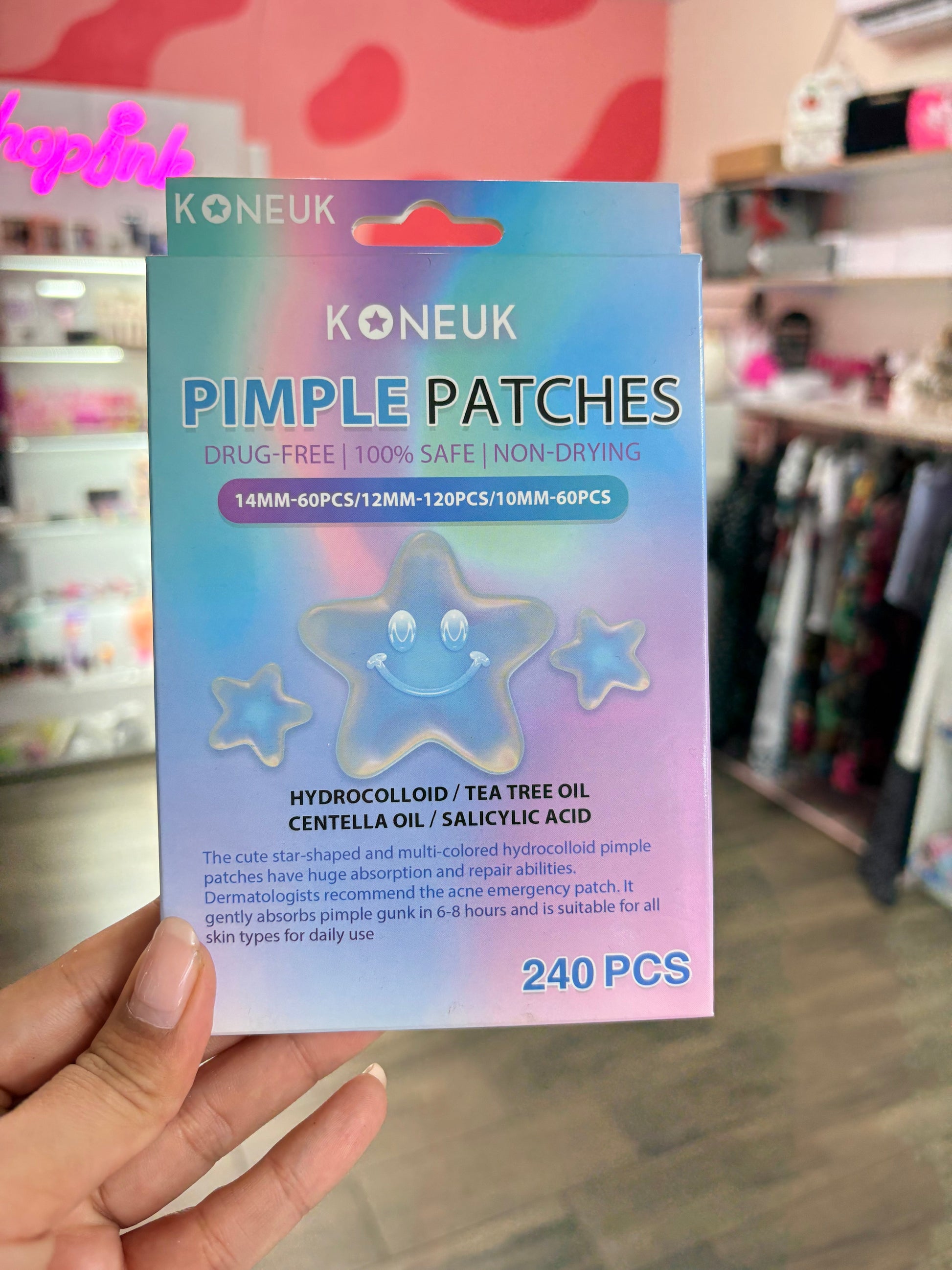 Superstar patches anti acné con ácido salicilico
