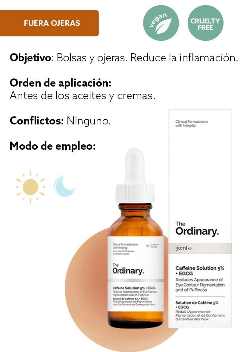 Caffeine Solution 5% + EGCG 30ml - The Ordinary