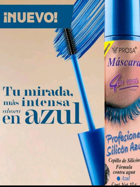 MÁSCARA PROFESIONAL SILICON AZUL