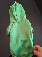 Traje para mascota Verde