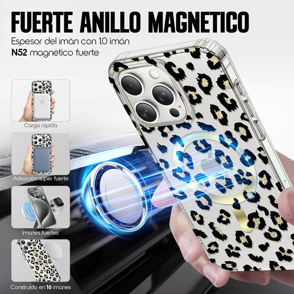 Funda Leopard Print MagSafe - KBOD
