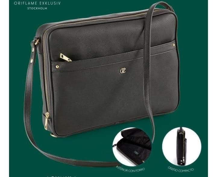 MALETIN PARA LAPTOP NEGRO - ORIFLAME