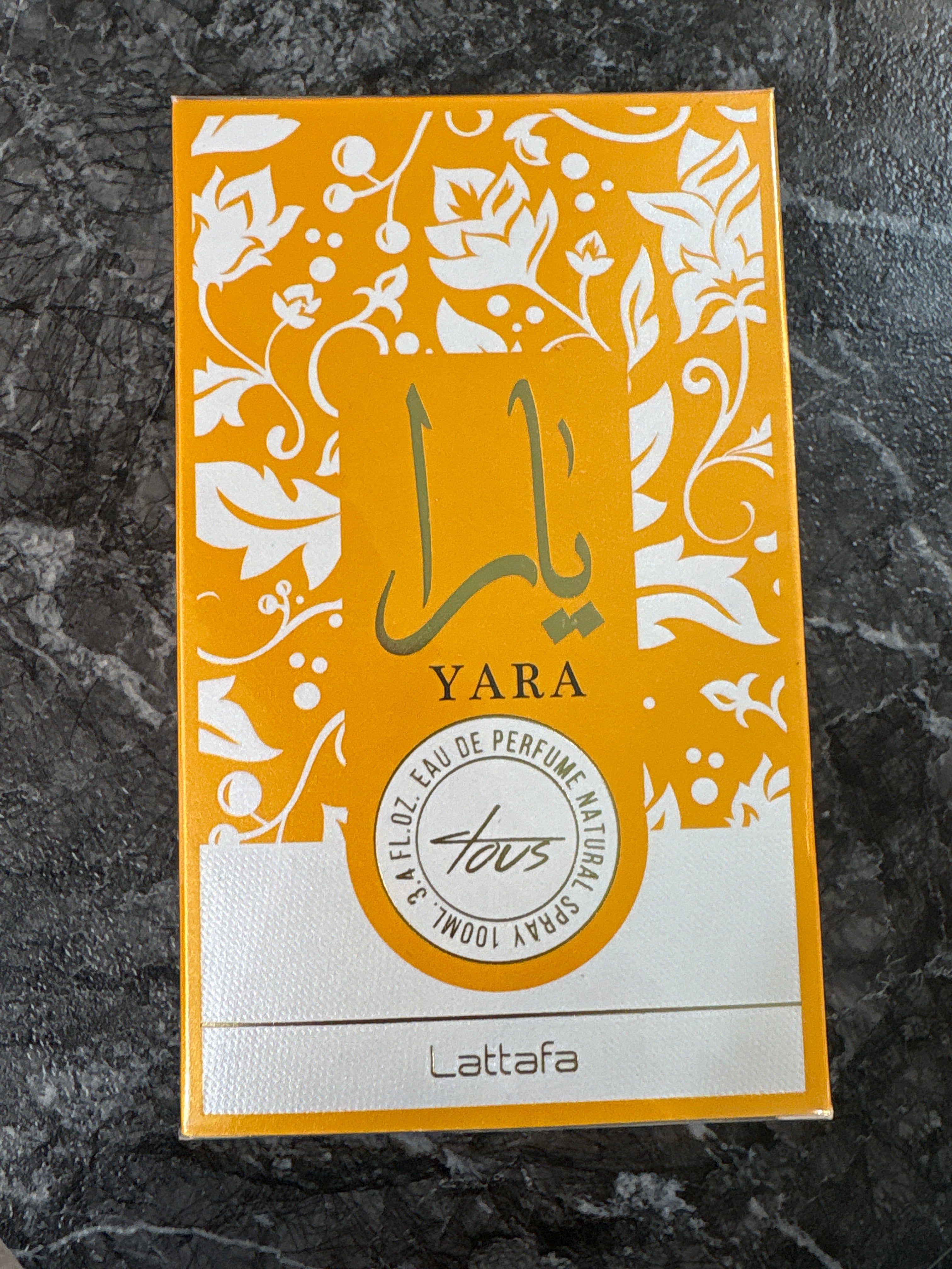 Perfume YARA🧡LATTAFA Dama 100ml