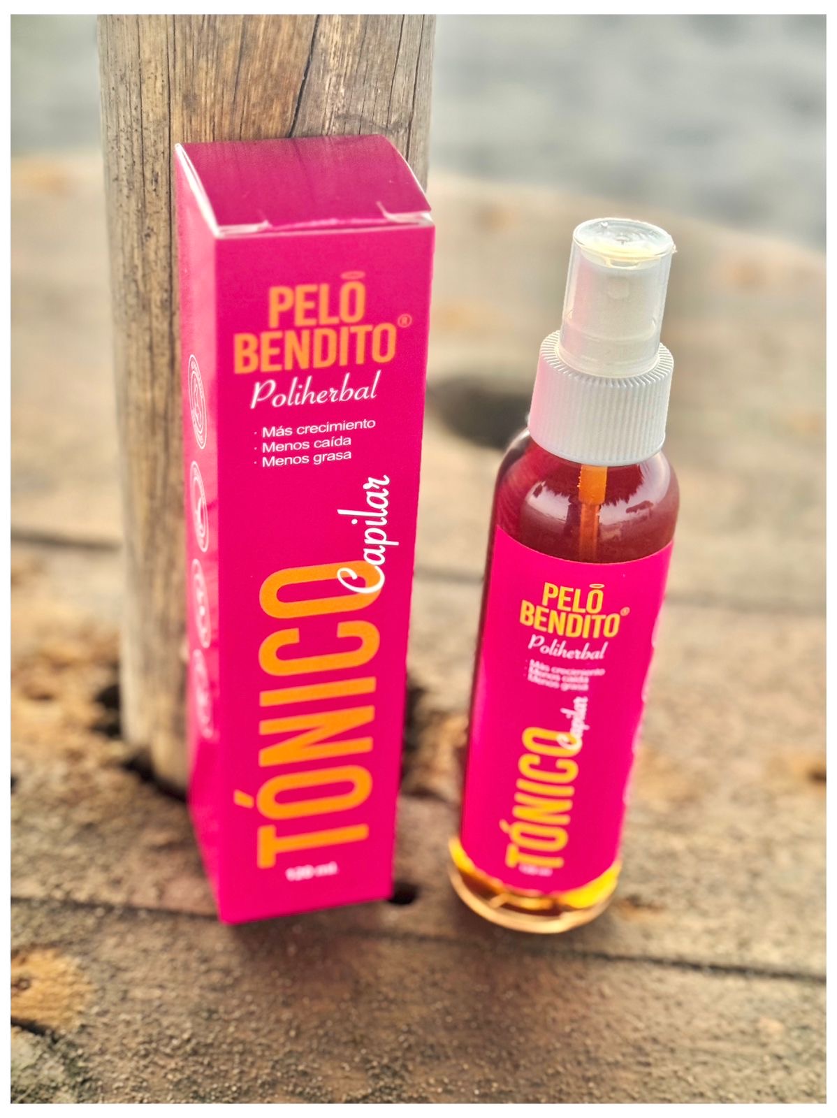 🌱 Tónico Capilar Poliherbal 120ml - Pelo Bendito
