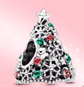 CHP148- Charm pino navideño con esferas de colores.