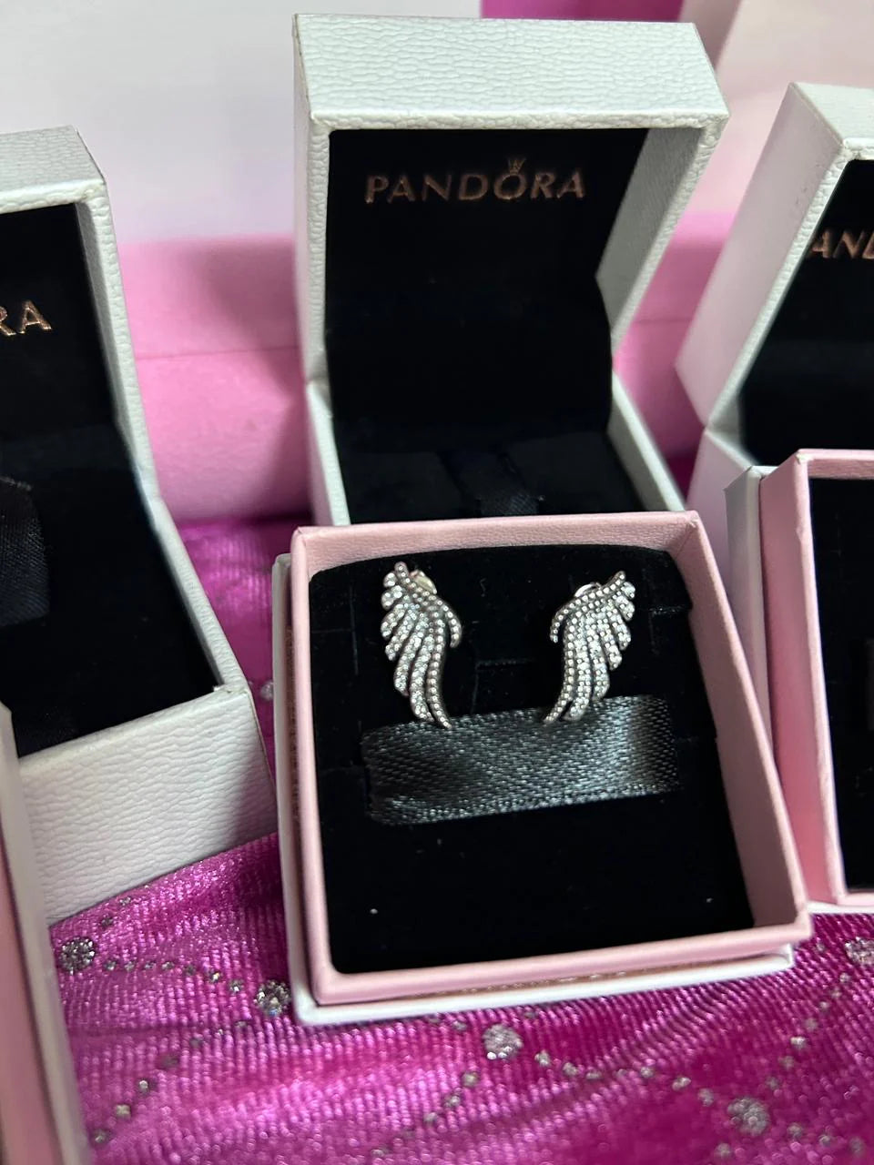 Aretes plata s925 incluye caja