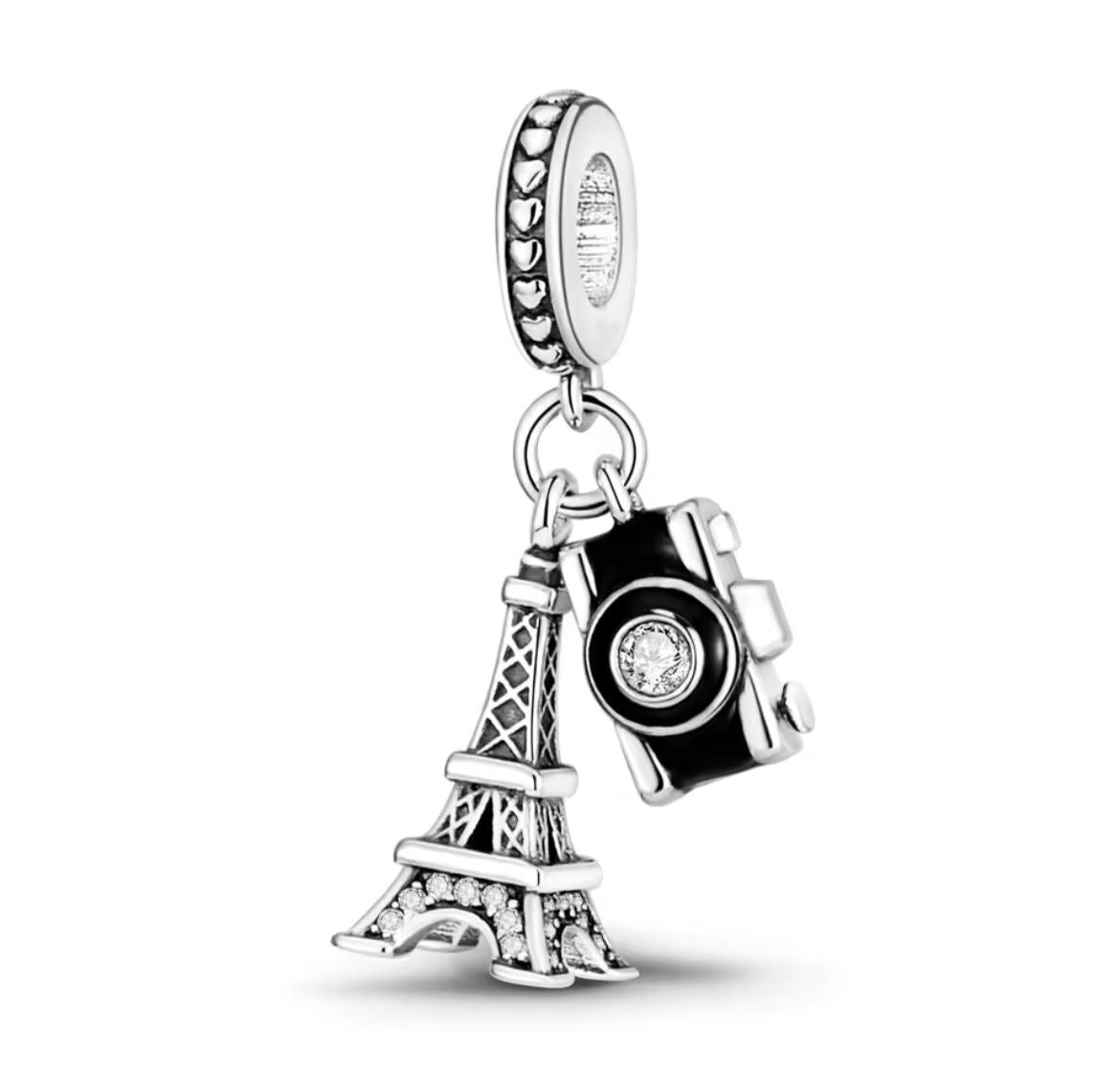 CHP178 Charm Torre Eiffel con cámara