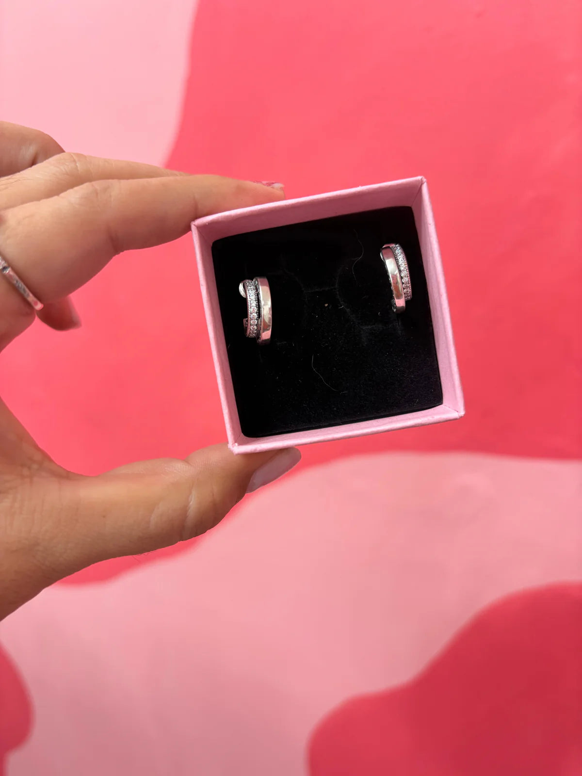 Aretes plata s925 incluye caja
