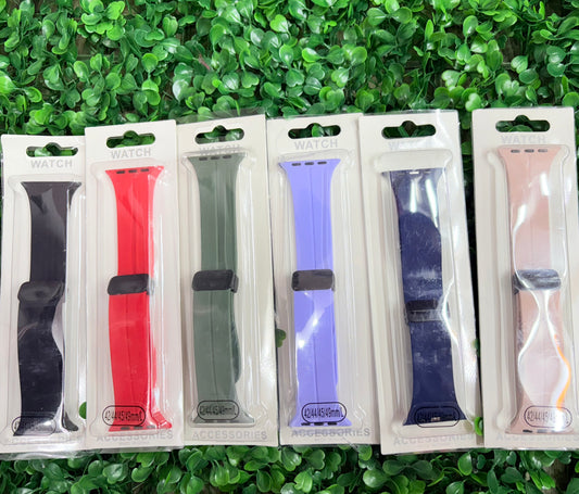 Correa Silicon Imán Apple Watch ⌚️ 42mm / 44mm / 45mm / 46MM / 49MM