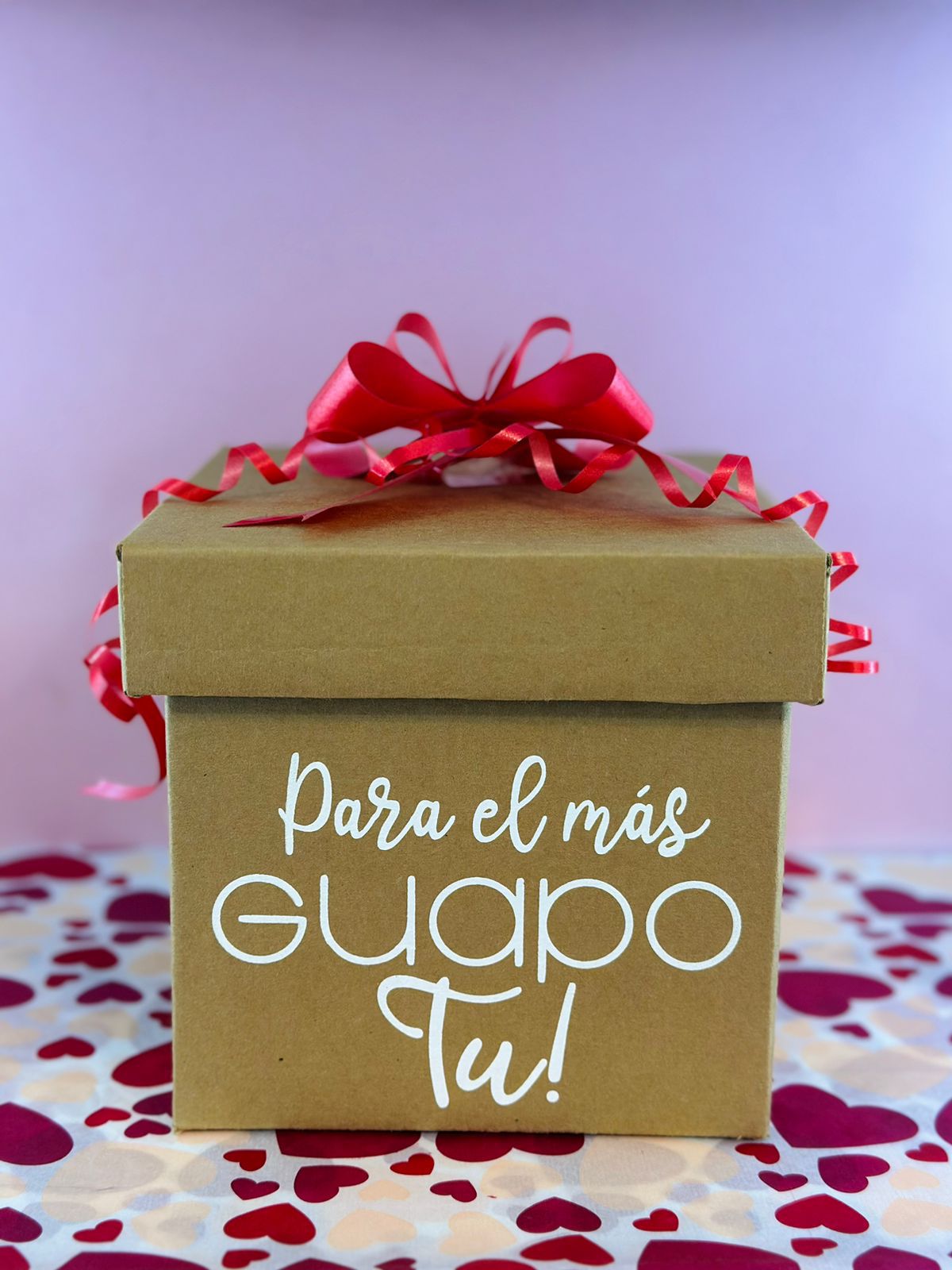 Caja 15x15x15 “Para el más guapo”❤️