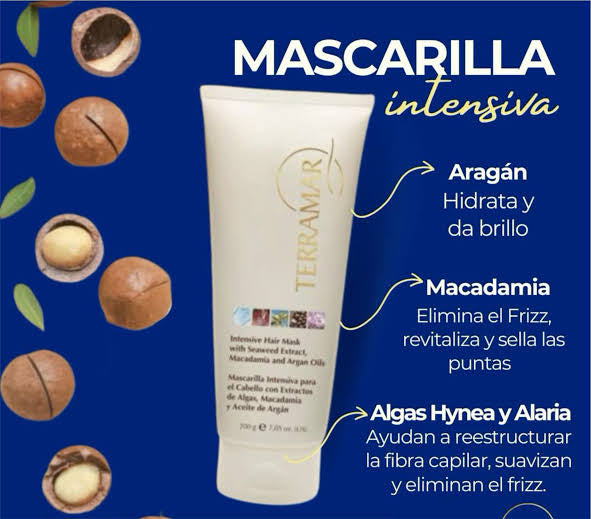 Mascarilla intensiva del cabello 200g - TERRAMAR