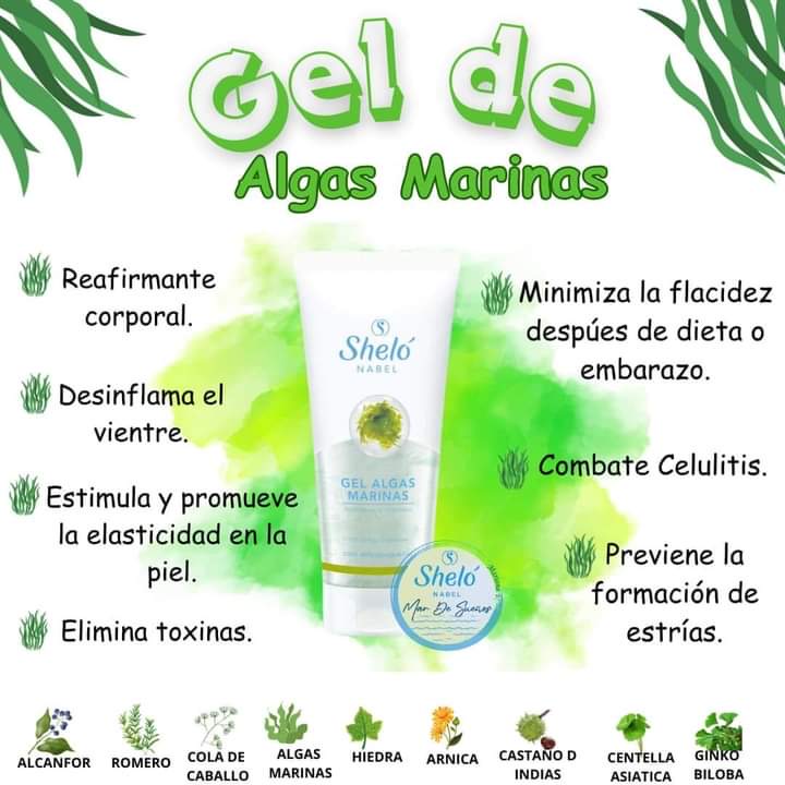 GEL ALGAS MARINAS CORPORAL SHELO NABEL