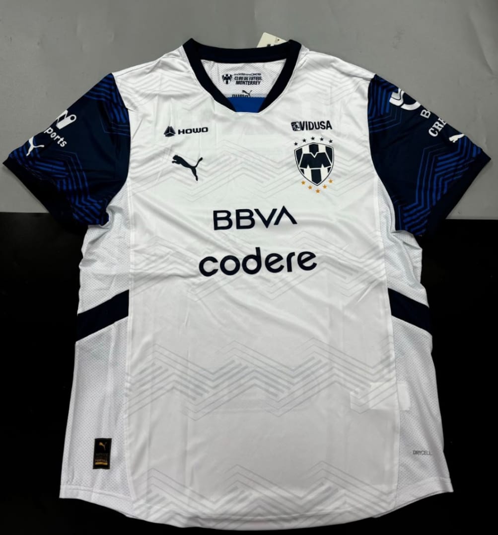 Playera Rayados Versión Jugador Visitante Calidad Premium - THAI