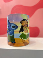 Taza con diseño Lilo y stitch