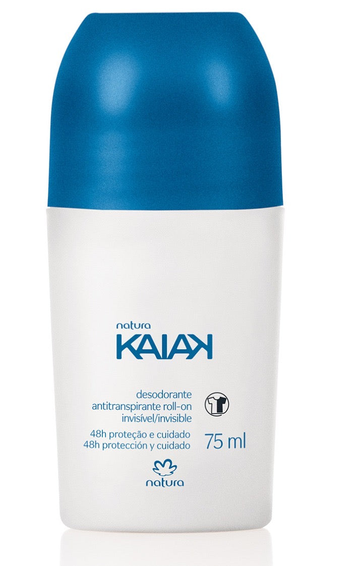 Desodorante antimanchas roll on Kaiak - 75 ml - Kaiak