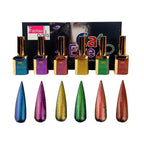 20996 Gama con 6 Gel Cat Eye  Fantasy Nails