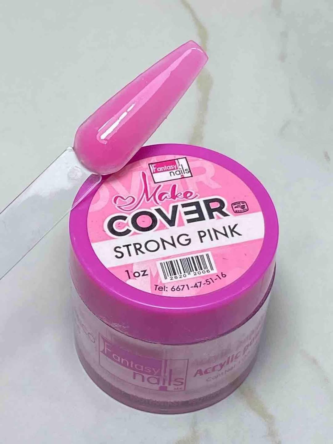 21048 Acrílico Make Cover Strong Pink 1 oz Fantasy Nails