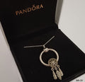 MB-58 Collar estilo Pandora Incluye Charm Atrapasueños, Caja y Paño de limpieza.