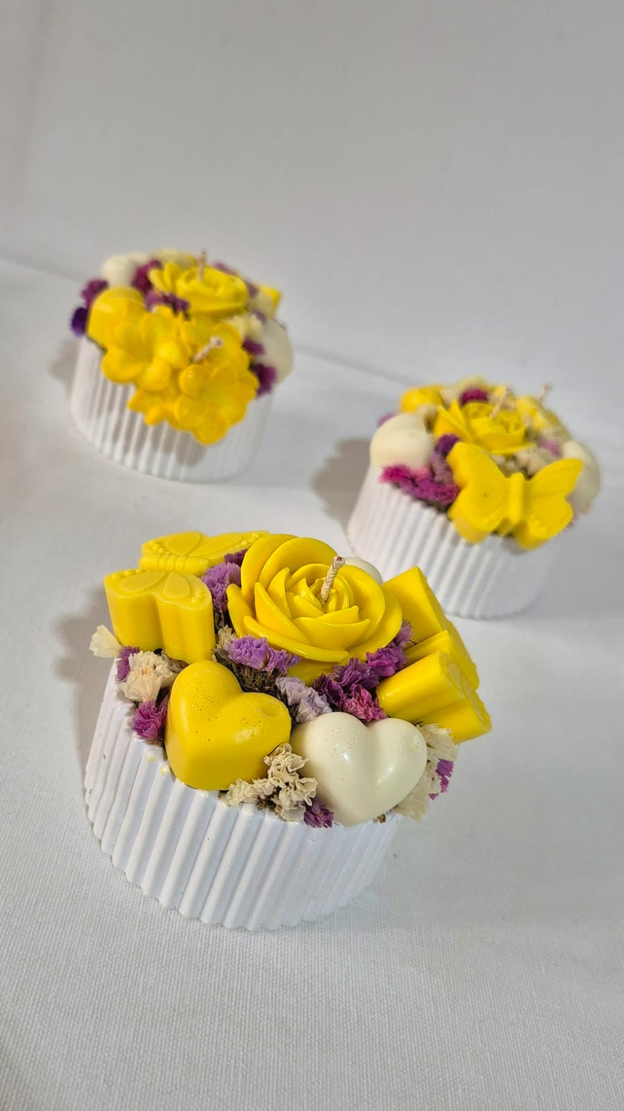 Bouquet aromatico con wax melts