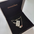 MB-124 Collar estilo Pandora  Incluye caja y paño de limpieza