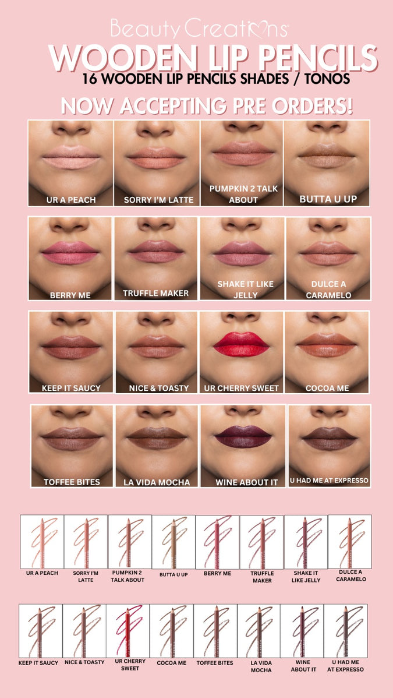 LÁPIZ DELINEADOR DE LABIOS - Beauty Creations