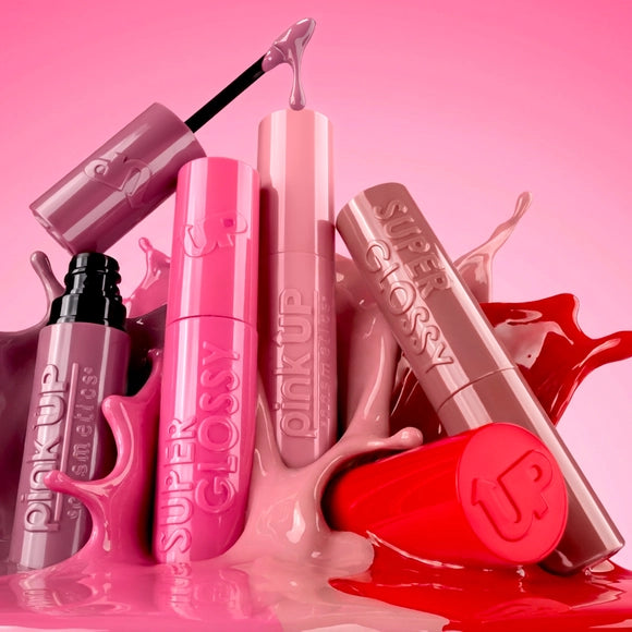 Labial Super Glossy larga duración Pink Up
