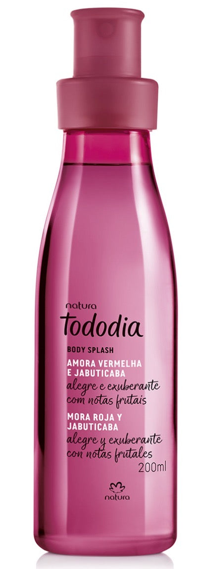 Body splash mora roja y jabuticaba - 200 ml - Tododia