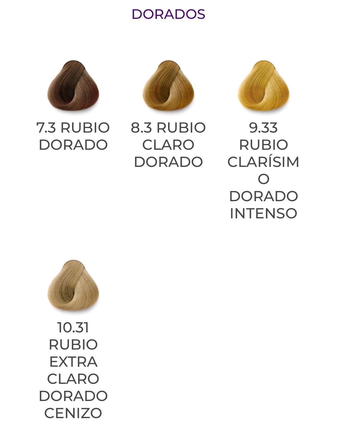 TINTE PERMANENTE KÜÜL * DORADOS