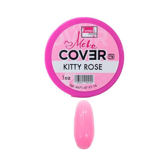 21042 Acrílico Make Cover Kitty Rose 1 oz Fantasy Nails