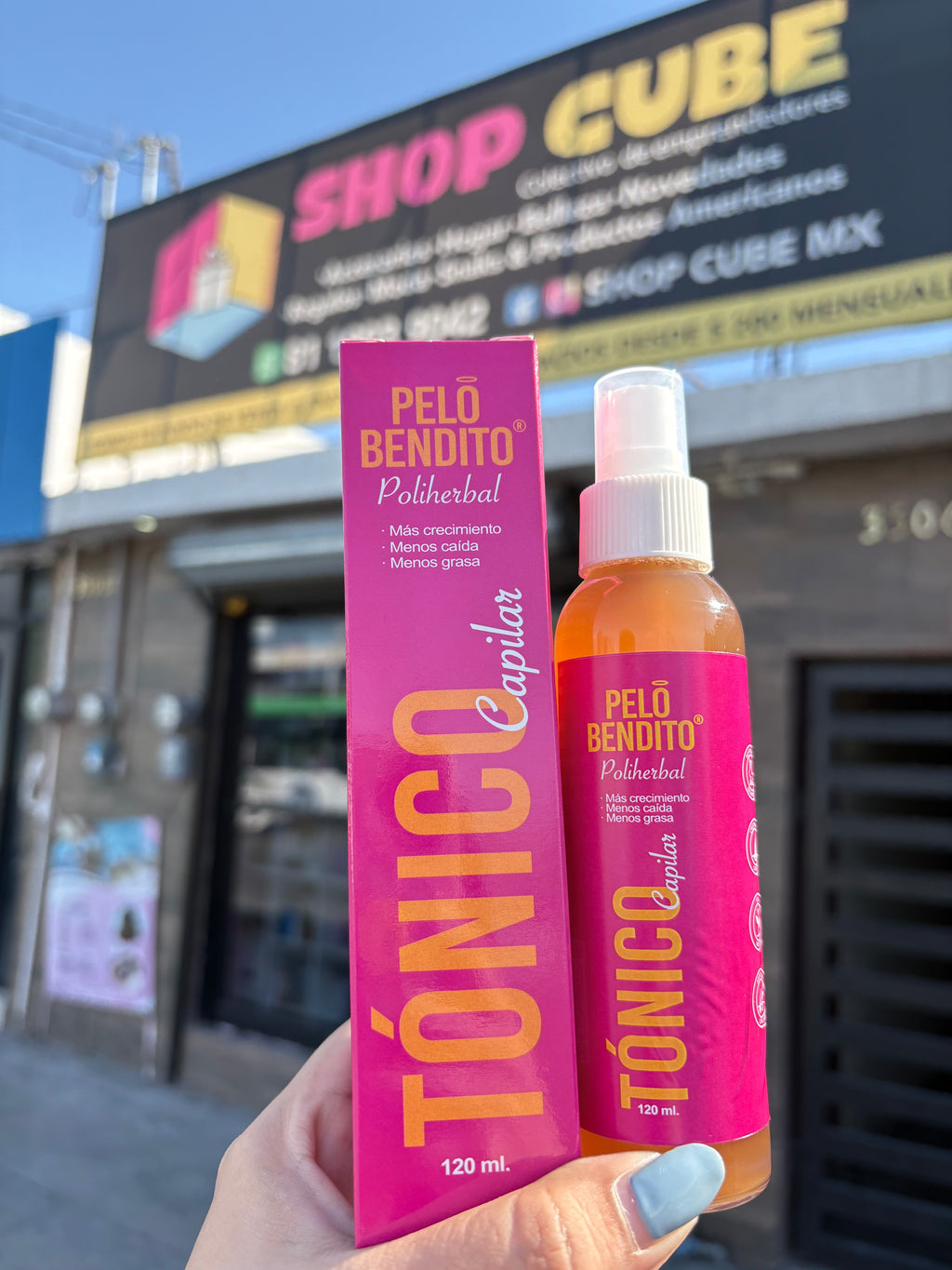 🌱 Tónico Capilar Poliherbal 120ml - Pelo Bendito