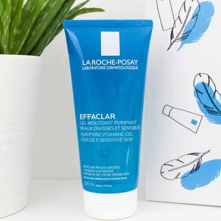 La Roche-Posay Effaclar Gel Espumoso Purificante Limpiador facial para piel grasa y sensible 50ml