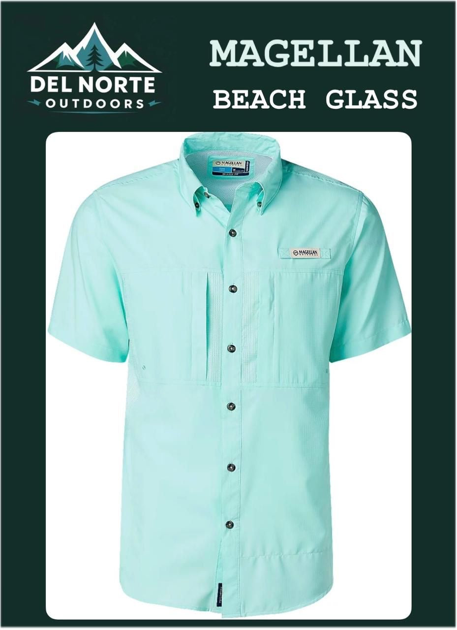 Camisa Magellan Modelo Aransas Manga Corta Talla M
