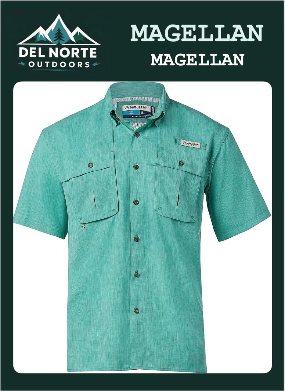Camisa Magellan Modelo Aransas Manga Corta Talla L